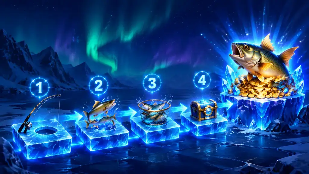 Como jogar ice fishing game passo a passo – tutorial completo iniciante