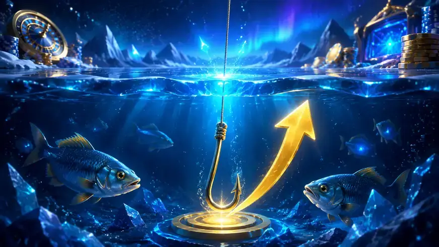 Ice Fishing game mecânica – como funciona o multiplicador de pesca no gelo